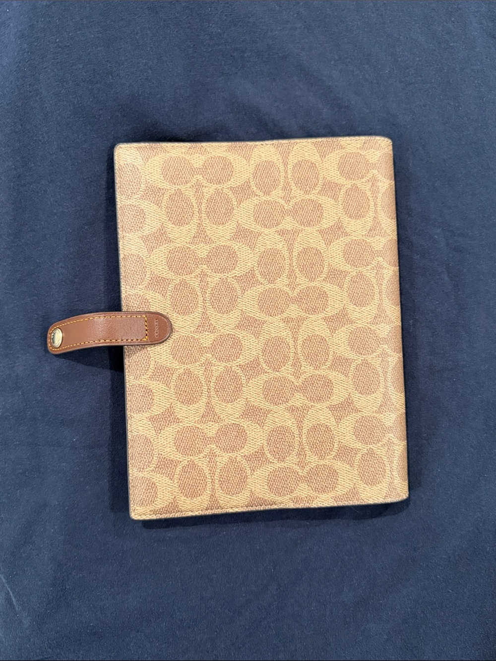 Coach Notebook In Signature Canvas - Picture 3 of 7